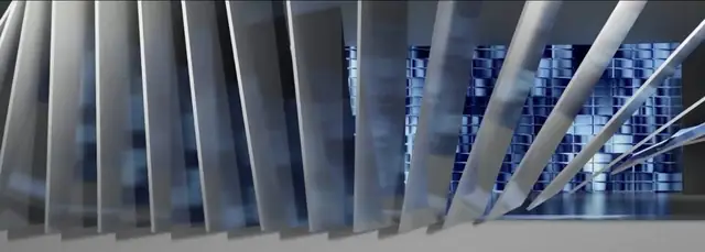 Real-time architectural scene