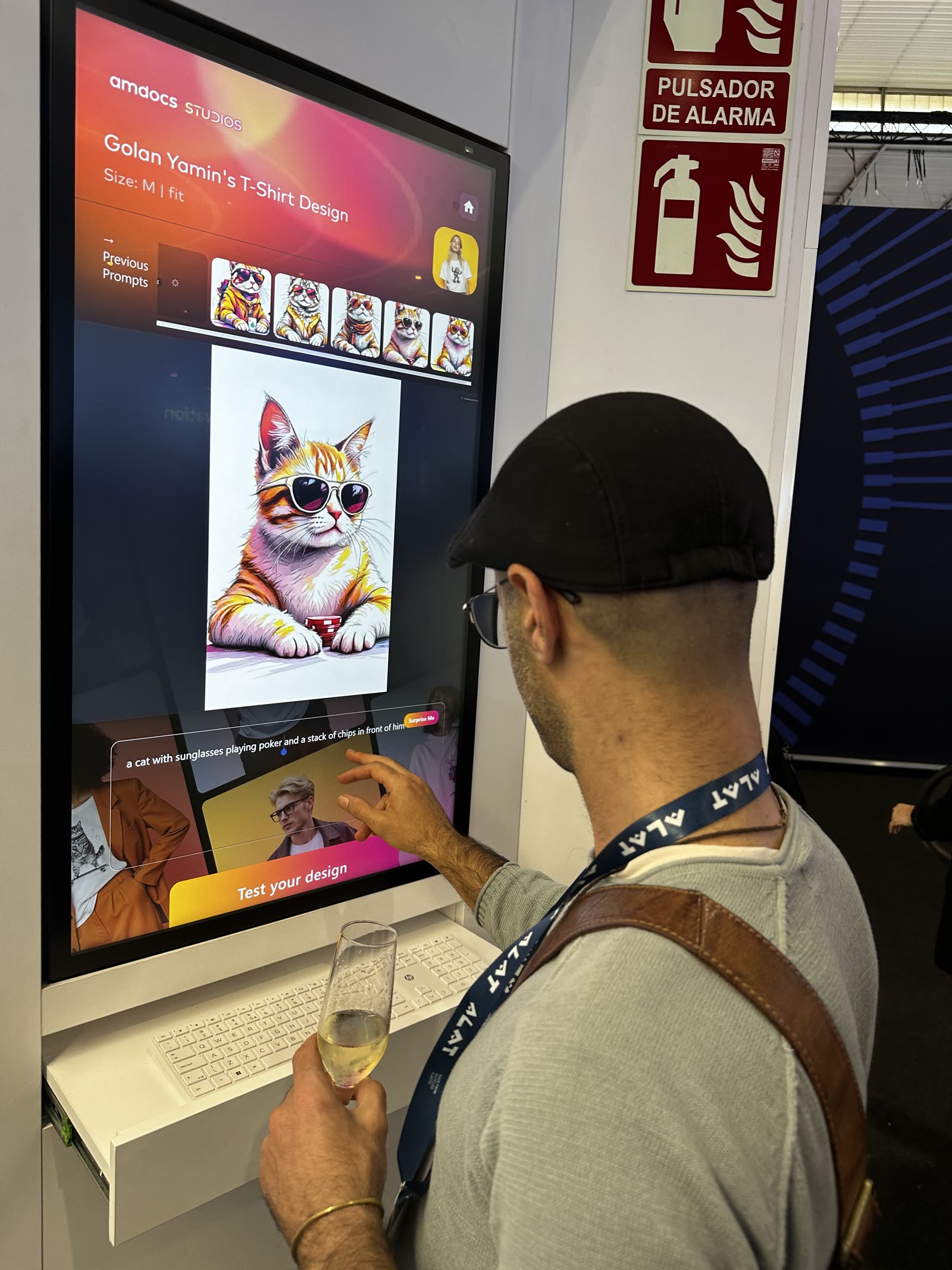 Generative AI kiosk
