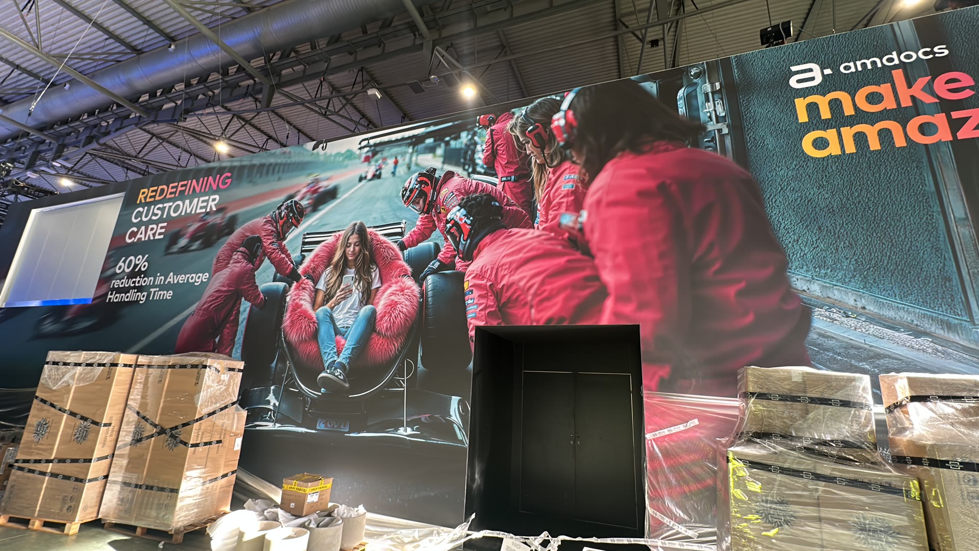 Large-scale LED installation