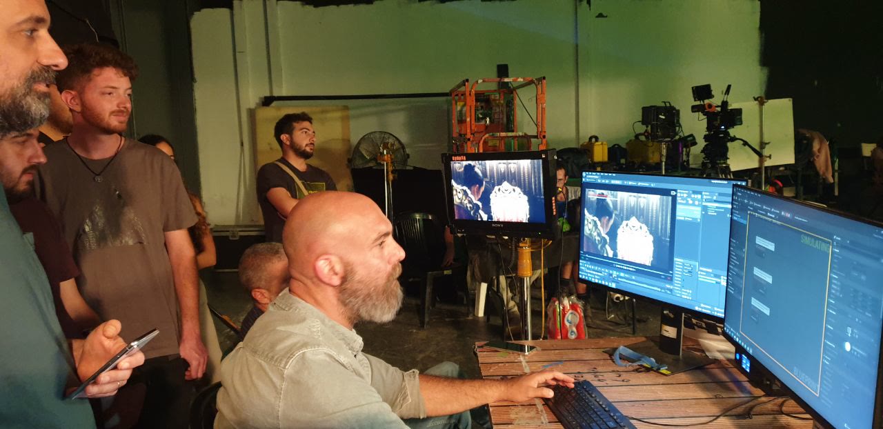 Picture review on set