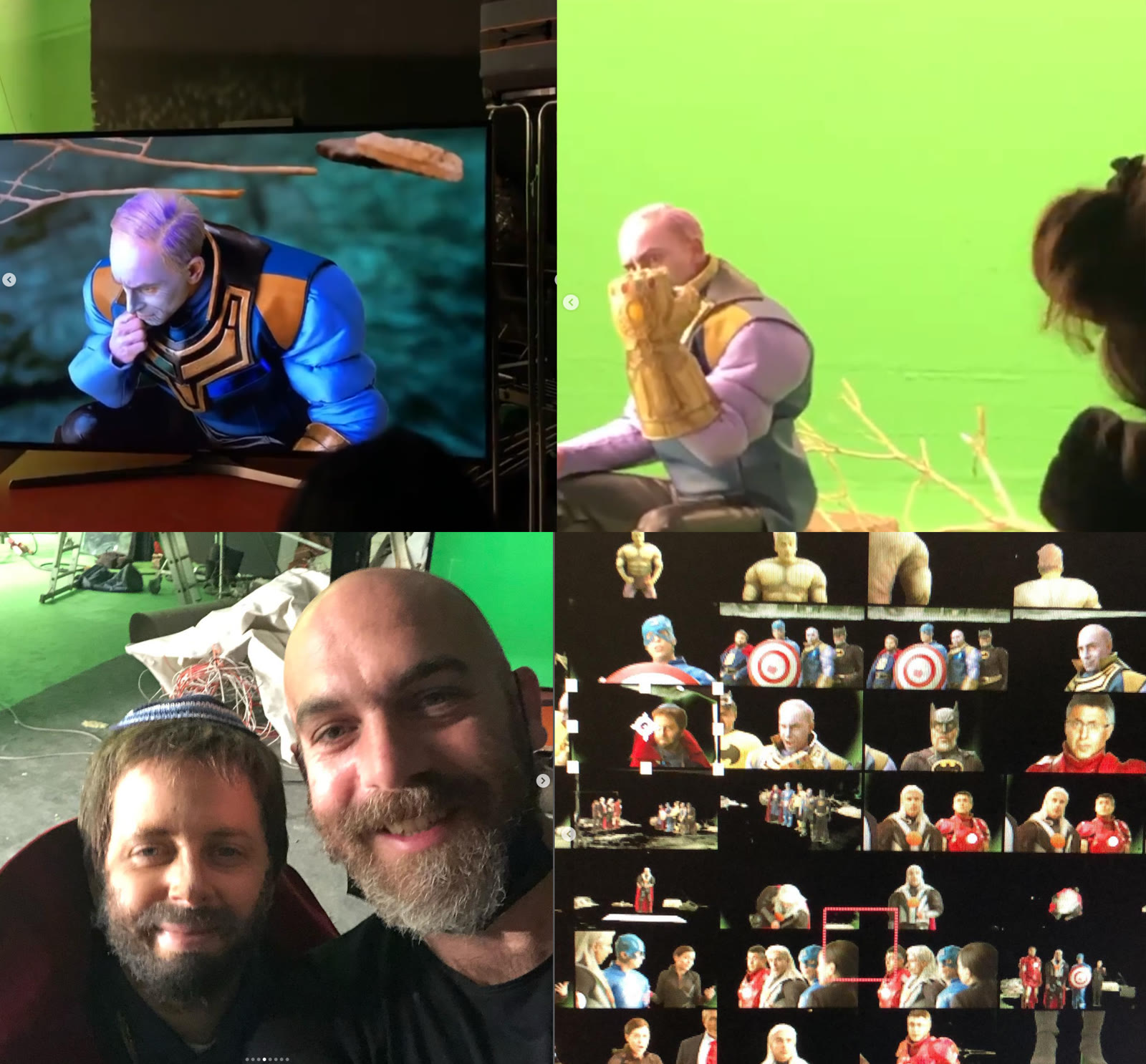 Virtual production for broadcast comedy VFX